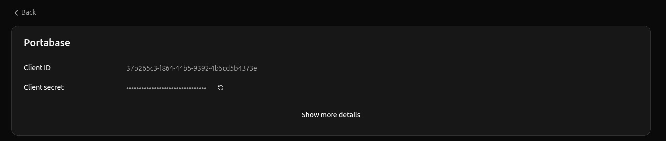 PocketID getting credentials